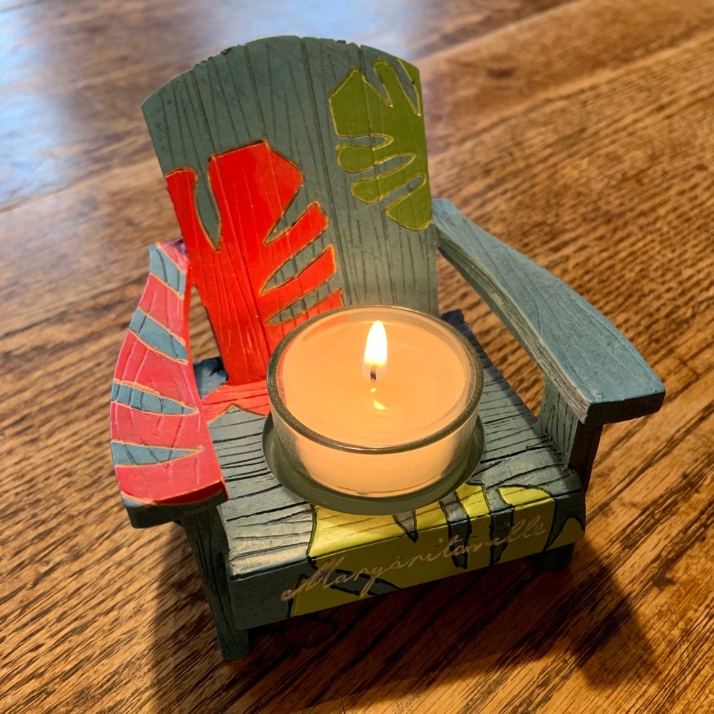 Margaritaville Chair Candle Holder